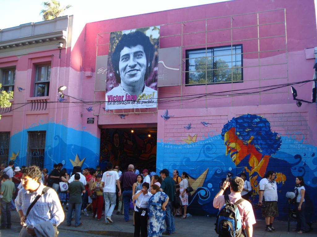 Hostal Barrio Brasil Santiago de Chile Eksteriør billede